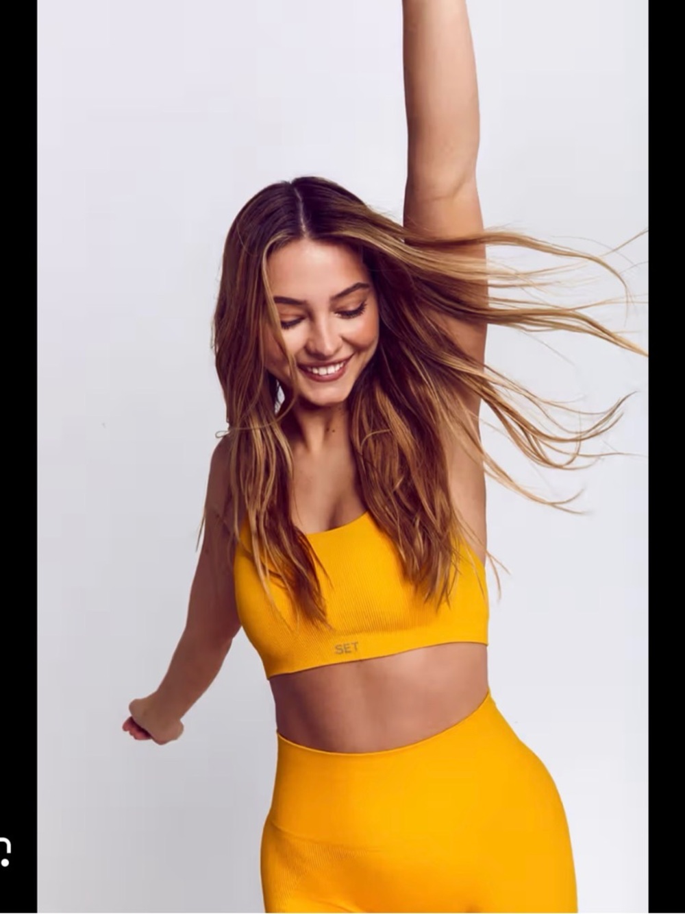 SET Active Women's Ribbed Sports Bra & Leggings Set